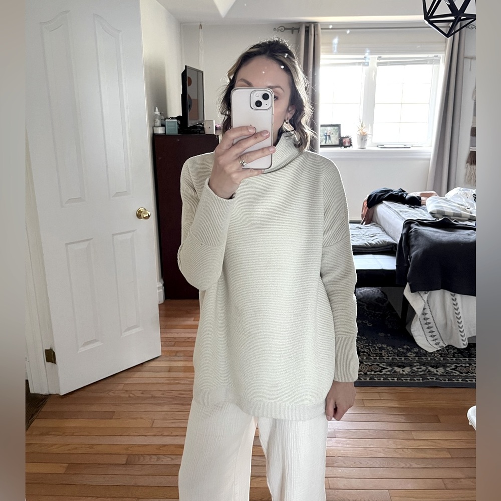 Free People DUPE Ottoman Sweater, Noa Brand.